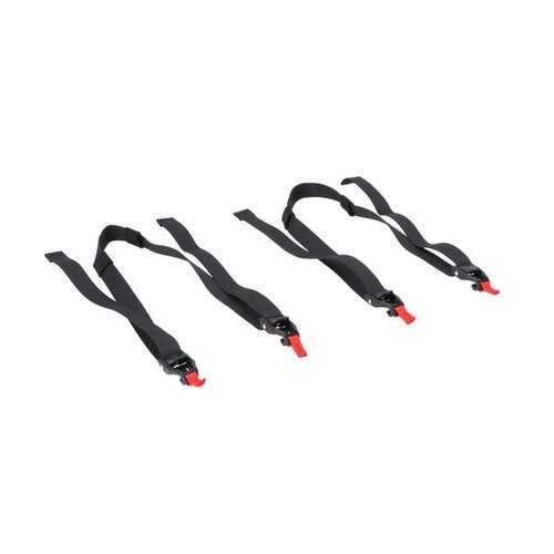 SW-Motech L'Ensemble De Sangles Agit Comme Un Remplacement | Noir | 2 Sangles À Boucle | Pour Les Sacs Arrière Pro | Crochets Des Deux Côtés