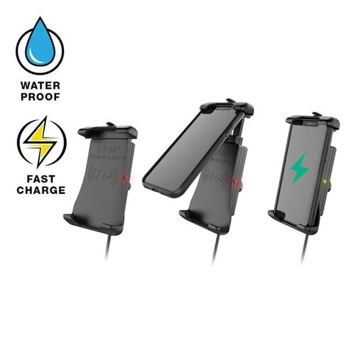 RAM Mounts  Quick-Grip Wireless Charging Holder