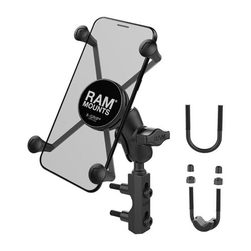 RAM Mounts  Supporto A U Per Serbatoio Freno/Frizione Combinato X-Grip