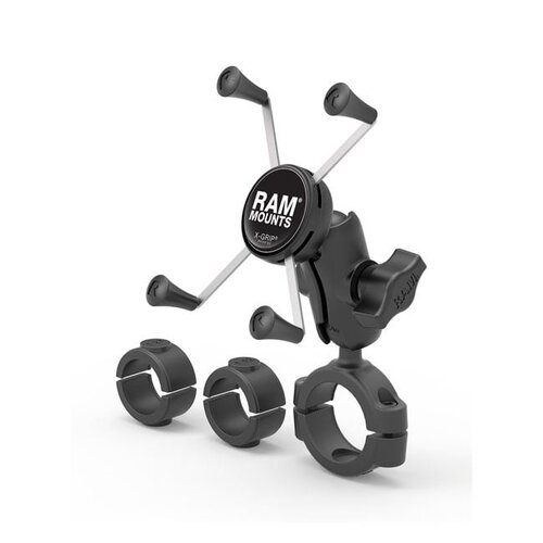 RAM Mounts  Base De Riel De Torsión Para Soporte De Teléfono X-Grip | Teléfono Grande | Elija El Tamaño