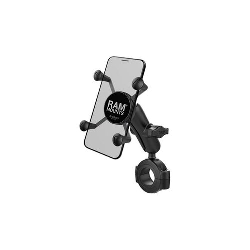 RAM Mounts  Support De Téléphone X-Grip Avec Rail De Couple | Petit Téléphone | Choisissez La Taille
