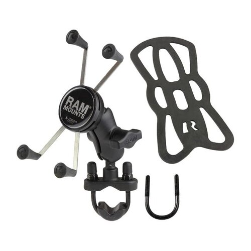 RAM Mounts  Support De Téléphone X-Grip Avec Base À Boulon En U | Grands Téléphones | | Choisissez La Taille