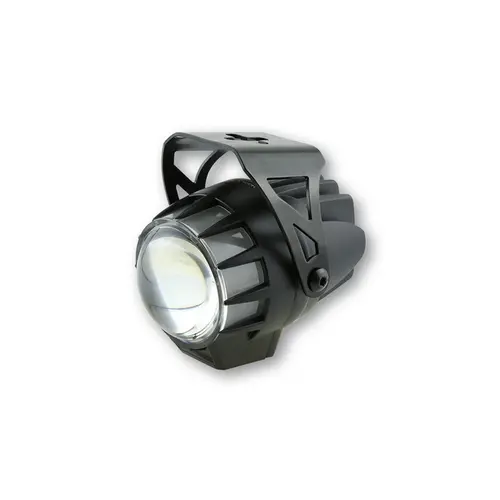 Faro anteriore HIGHSIDER pro 45 mm Dual-Stream LED nero omologato E | 1 pz