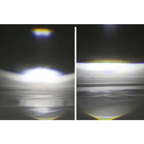 Faro anteriore HIGHSIDER pro 45 mm Dual-Stream LED nero omologato E | 1 pz