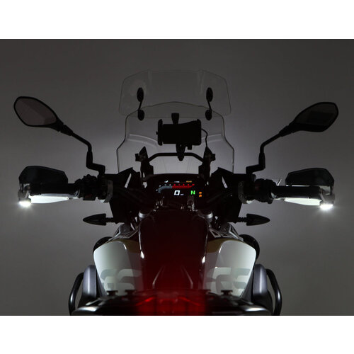 Denali Kit D'Éclairage De Sécurité Et De Visibilité Pour Moto T3 Ultra-Viz 4 En 1