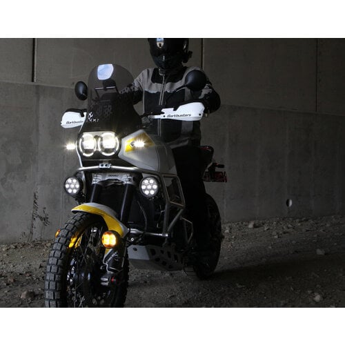 Denali Fahrlichthalterung | OEM-Sturzbügeladapter | Ducati Desertx