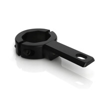 Support De Klaxon | Collier De Serrage Universel 21 MM-29 MM | Noir