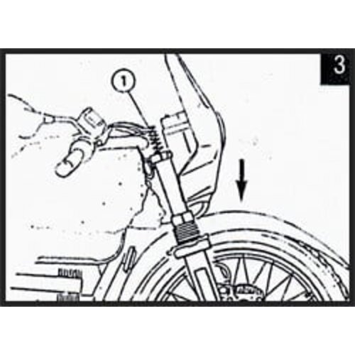 Yamaha XJ 900 S Diversion 96-99 Kit de ressorts de fourche