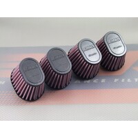 Dessus en Caoutchouc pour Filtre Ovale de 54 mm | Ensemble de 4 Filtres