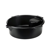 Pressol, bac de récupération multi-usages. Noir, 6 litres