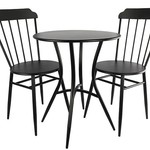 Decostar Set bistrot Florus s3 noir