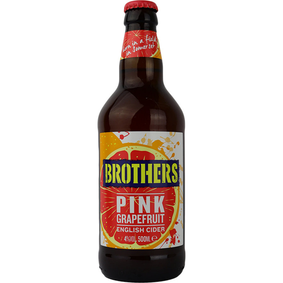 Brothers Pink Grapefruit English Cider-1