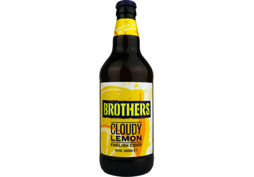 Brothers Cloudy Lemon English Cider 