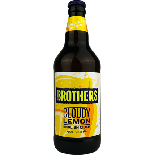 Brothers Cloudy Lemon English Cider 