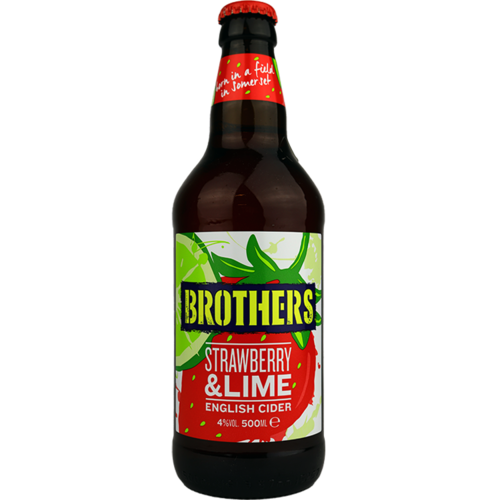 Brothers Strawberry & Lime English Cider 