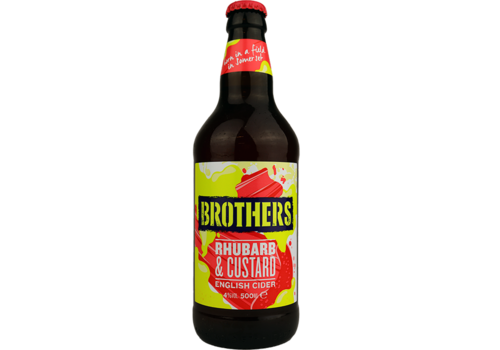 Brothers Rhubarb & Custard English Cider 