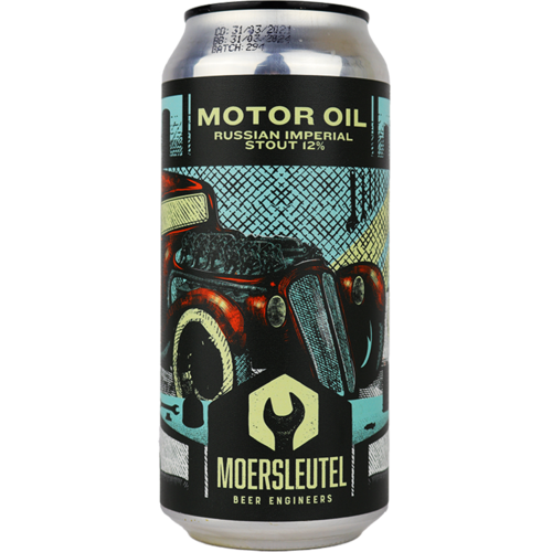 Moersleutel Motor Oil Blik 