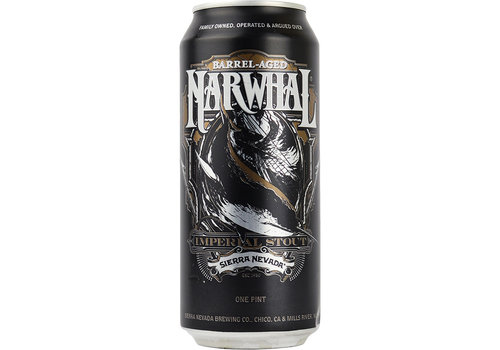 Sierra Nevada Barrel Aged Narwhal Blik 