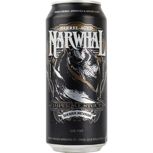 Sierra Nevada Barrel Aged Narwhal Blik 