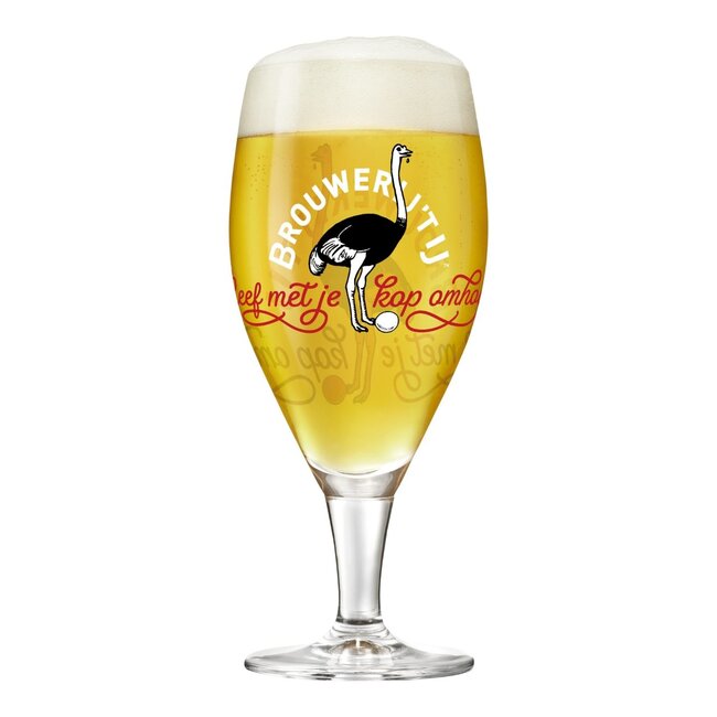 Brouwerij 't IJ Bierglas op Voet