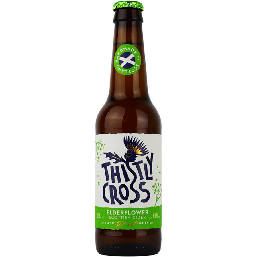 Thistly Cross Elderflower Cider-1