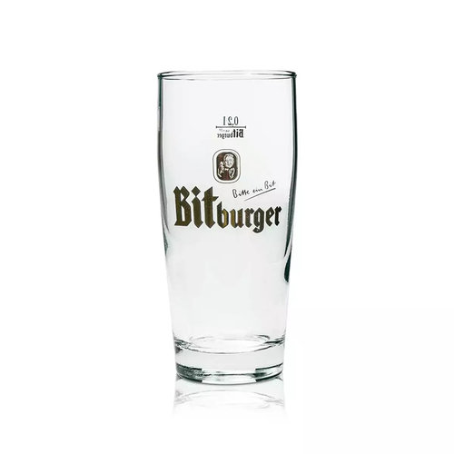 Bitburger Willi Becher Bierglas 50cl 