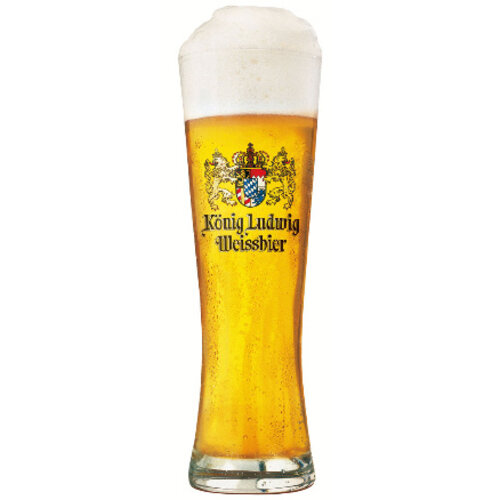 König Ludwig Weissbier Bierglas 