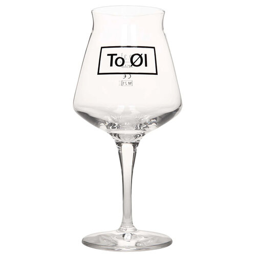 To Øl Teku Bierglas 