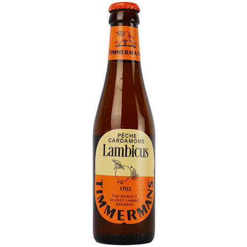 Timmermans Lambicus Pêche Cardamome 