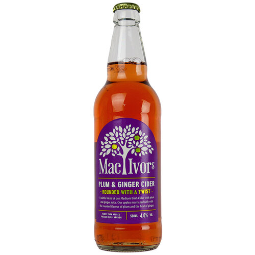 Mac Ivors Plum & Ginger Cider 