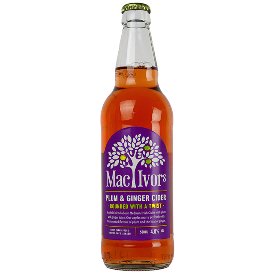 Mac Ivors Plum & Ginger Cider-1