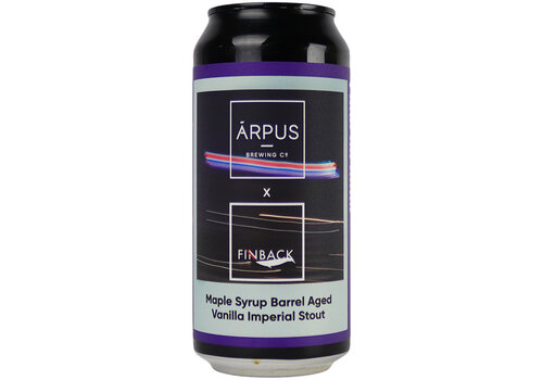 Arpus x Finback Maple Syrup Barrel Aged Vanilla Imperial Stout 