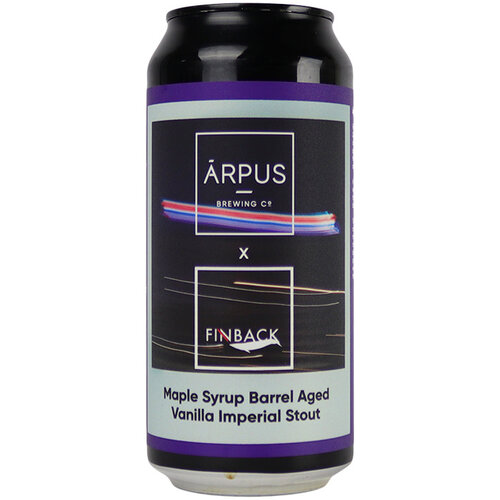 Arpus x Finback Maple Syrup Barrel Aged Vanilla Imperial Stout 