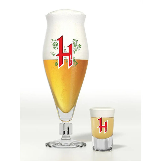 Hopus Bierglas + Gistglas
