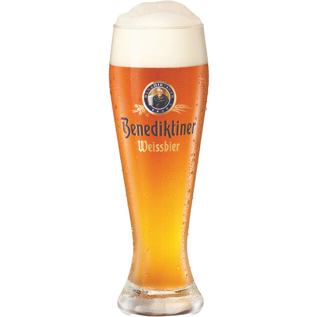 Benediktiner Weissbier Bierglas