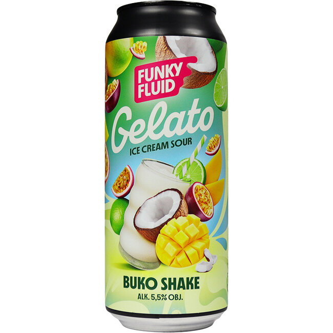Funky Fluid Gelato Buko Shake