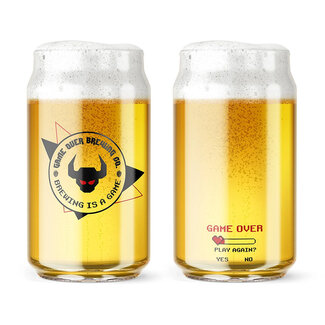 Game Over Brewing Co. Game Over Brewing Co. Bierglas
