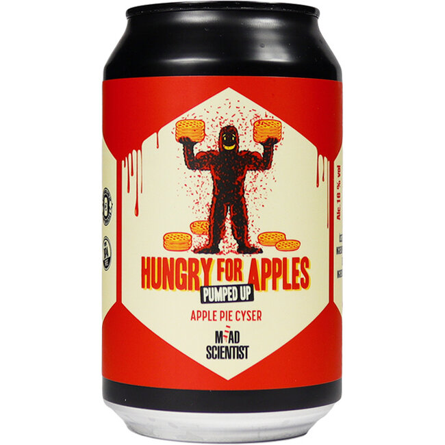 Mad Scientist Hungry for Apples Pumped Up