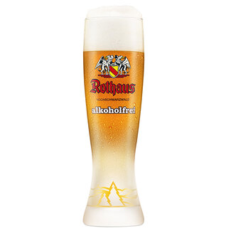 Rothaus Rothaus Weizen Alkoholfrei Bierglas 50cl