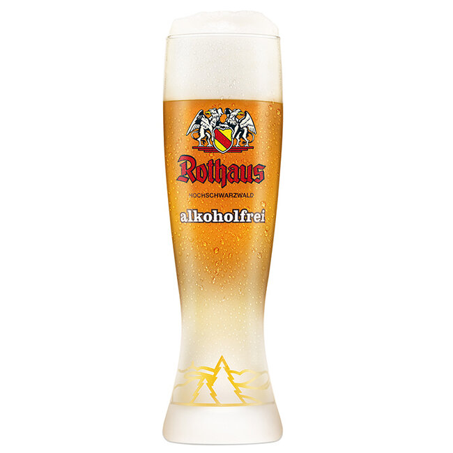 Rothaus Weizen Alkoholfrei Bierglas 50cl
