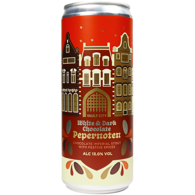 Vault City White & Dark Chocolate Pepernoten