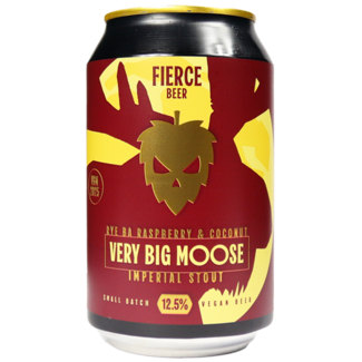 Fierce Beer Fierce Very Big Moose 2025 - Rye BA Raspberry & Coconut