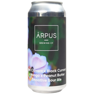 Arpus Brewing Co. Arpus Red Currant x Black Currant x Mango x Peanut Butter Smoothie Sour Ale