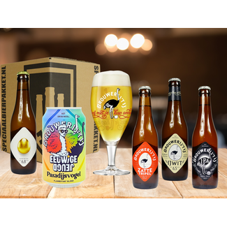 Speciaalbierpakket Brouwerij 't IJ met glas
