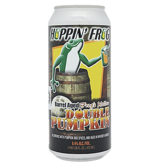Hoppin' Frog Hoppin' Frog Barrel Aged Frogs Hollow Double Pumpkin