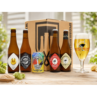 Speciaalbierpakket Brouwerij 't IJ met glas