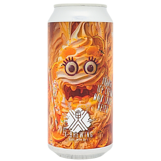 X-Brewing X-Brewing Orange Ice Cream Milkshake NEIPA
