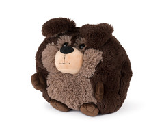 Noxxiez Noxxiez handwarmer knuffelkussen Hond Donker