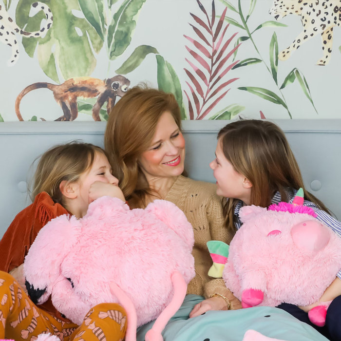 Noxxiez Noxxiez handwarmer knuffelkussen Flamingo