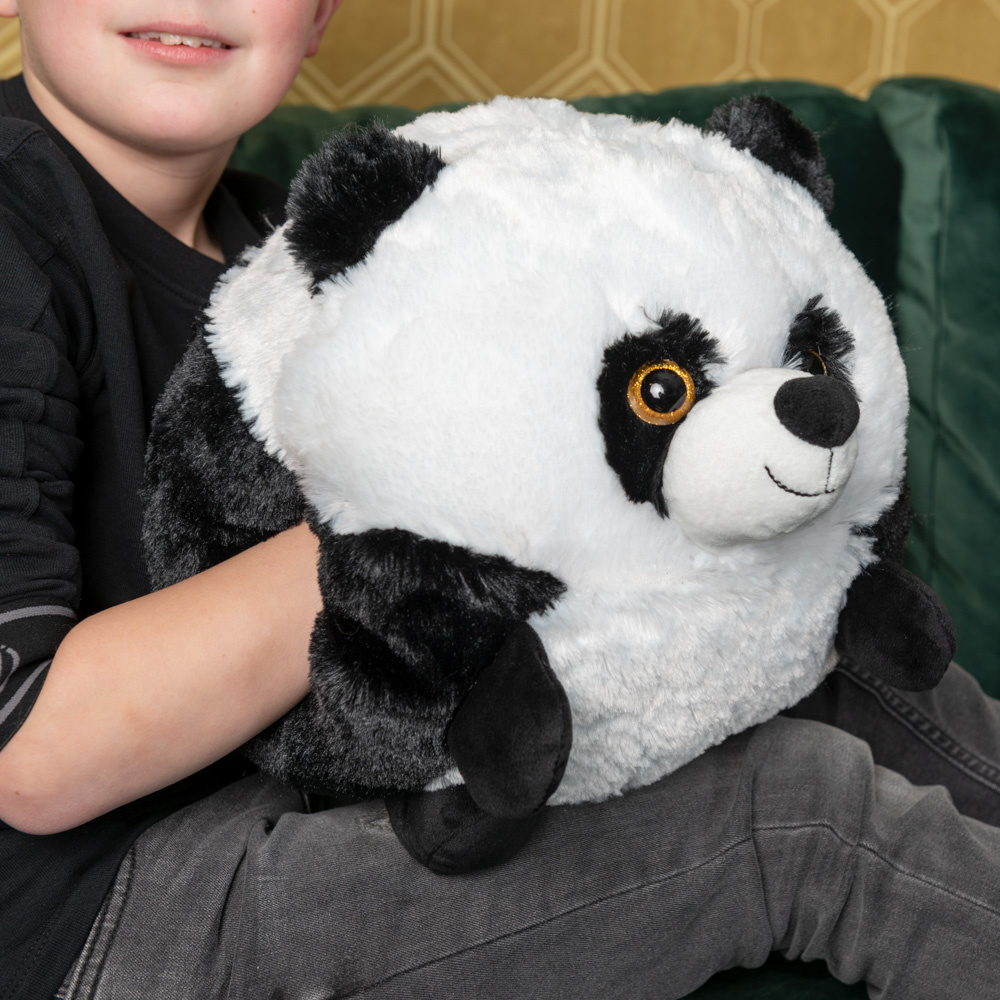 Gering Rusteloosheid Allergisch Noxxiez handwarmer knuffelkussen Panda - Breba Trading BV